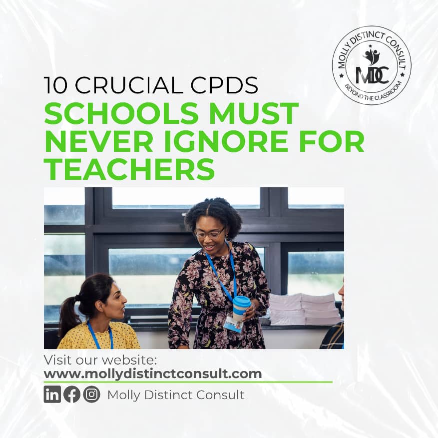 10 Crucial CPDs Your School Must Never Ignore for Teachers